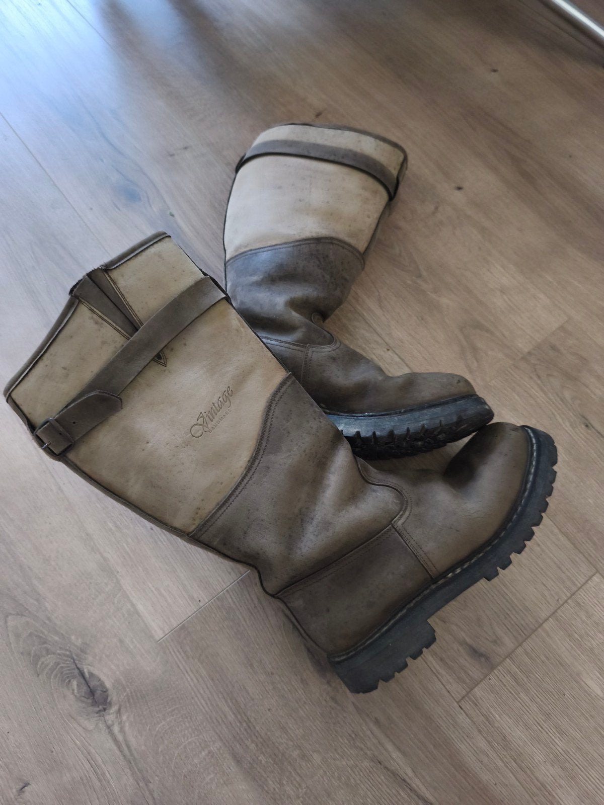 vintage kwaliteit jacht en outdoor laarzen PANDA POLAR, Ophalen of Verzenden, Nieuw, Zwart, Boots