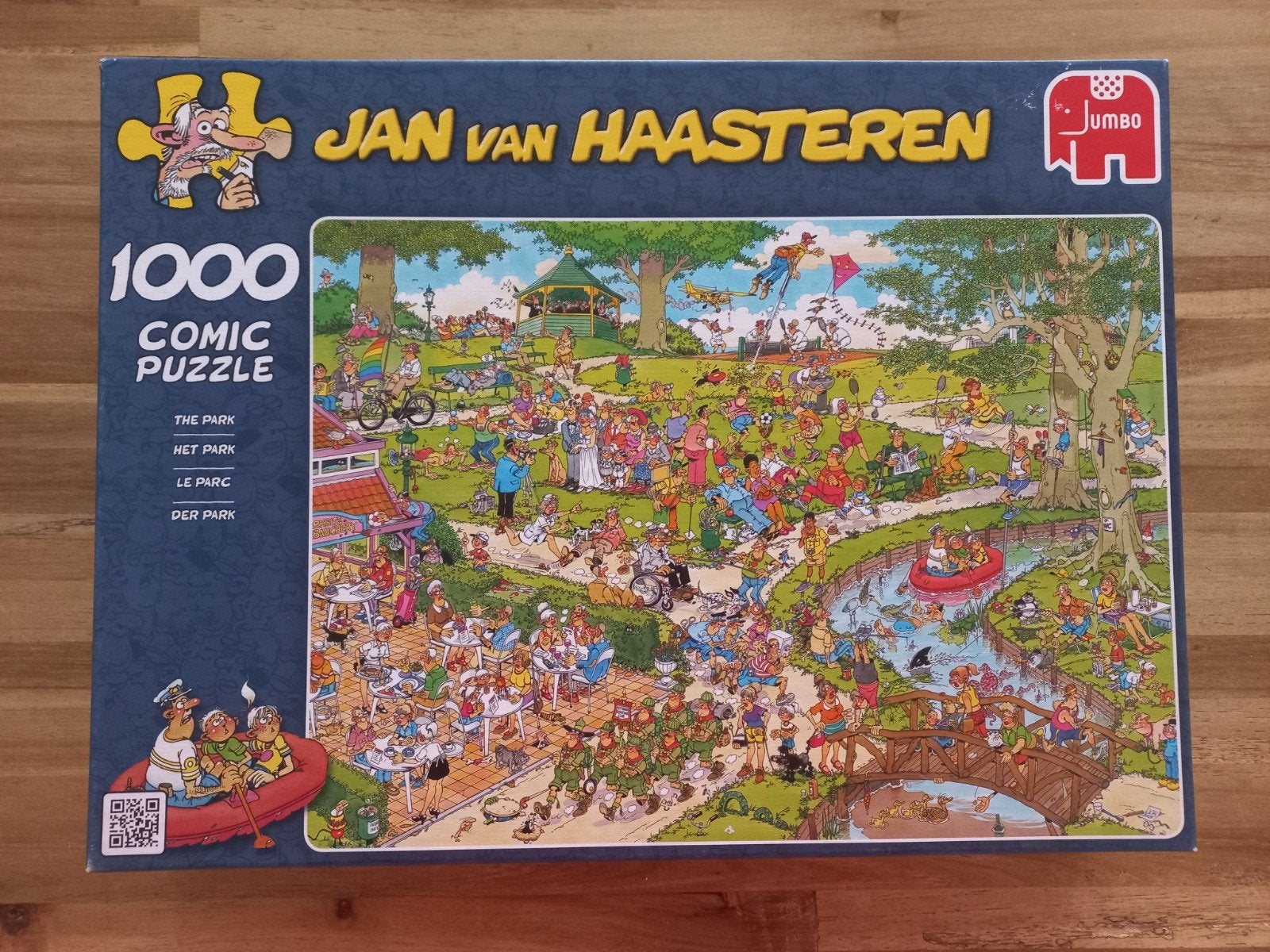 Jan van Haasteren: het park, Ophalen, 500 t/m 1500 stukjes, Zo goed als nieuw, Legpuzzel