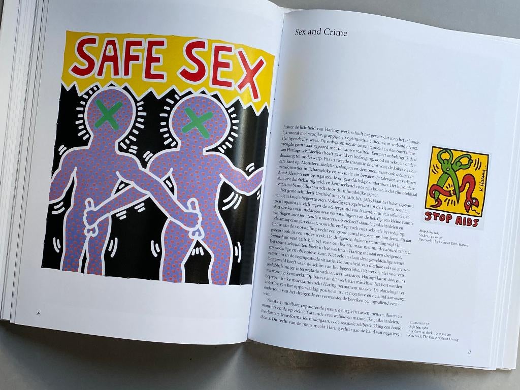 Haring., Ophalen of Verzenden, Zo goed als nieuw, Schilder- en Tekenkunst