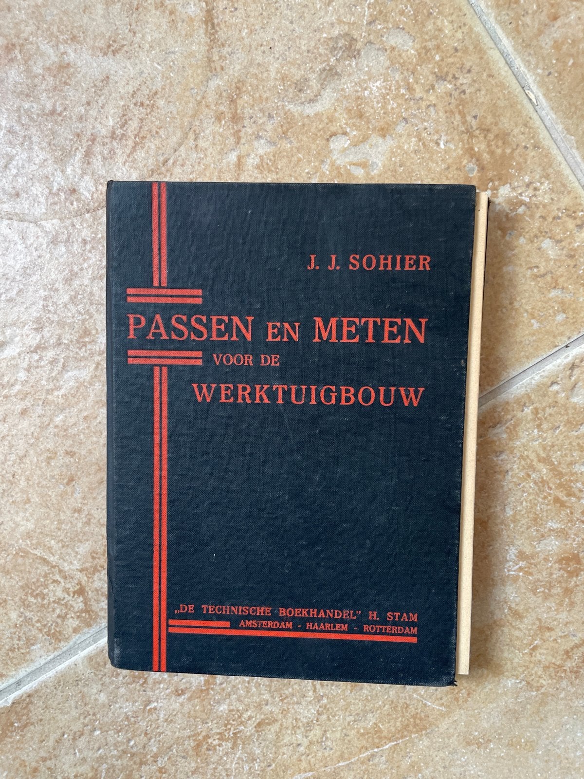 Passen en Meten voor de Werktuigbouw - J.J. Sohier, Boeken, Ophalen of Verzenden, Gelezen, Werktuigbouwkunde
