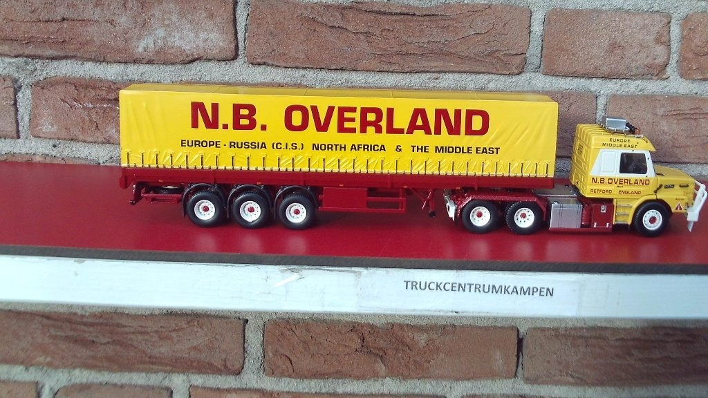 Tekno  Scania  Torpedo  6 x 4  van  NB  Overland.