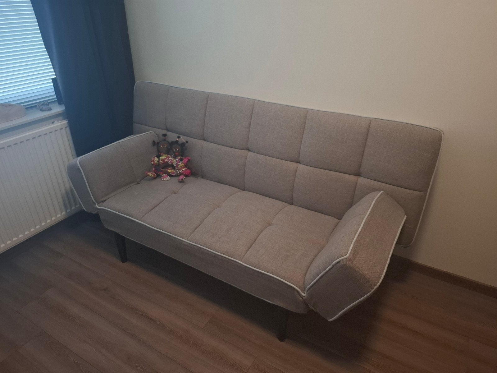 stevig zit-slaapbankje,  180-112 cm, Ophalen, Tweepersoons, Zo goed als nieuw, 180 cm