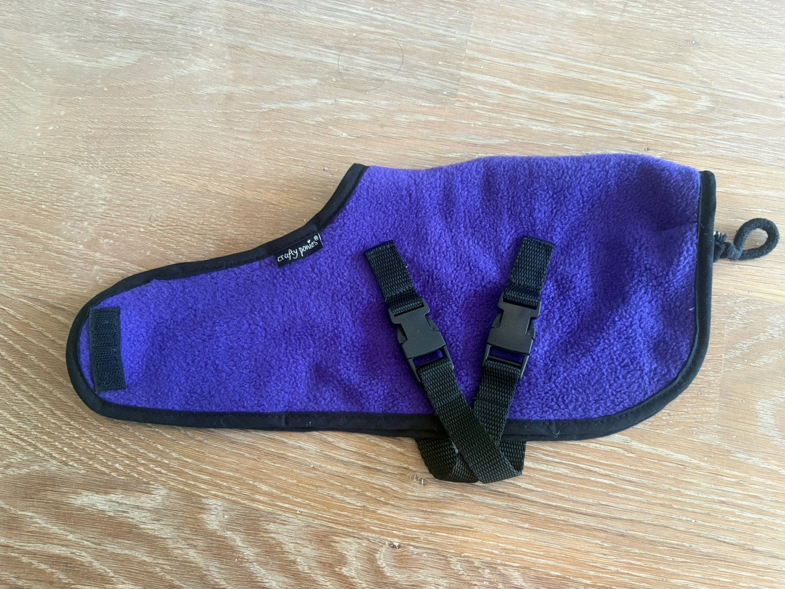 Fleecedeken, paars, Ophalen of Verzenden, Gebruikt, Jongen of Meisje