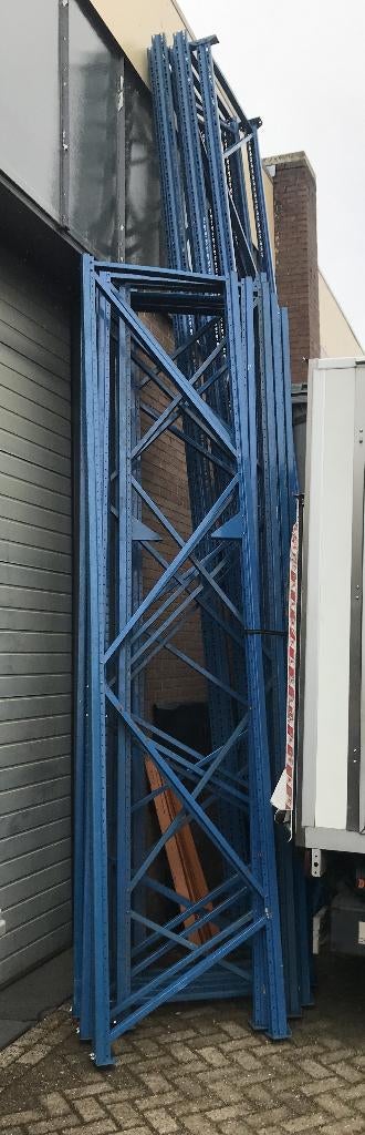 Palletstelling, Nedcom, 9 staanders, 41 liggers in div maten, Ophalen, Gebruikt