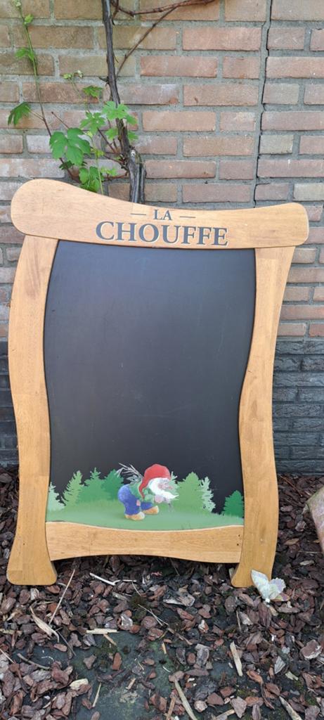 La Chouffe Reclamebord - Uniek Decoratiestuk, Ophalen