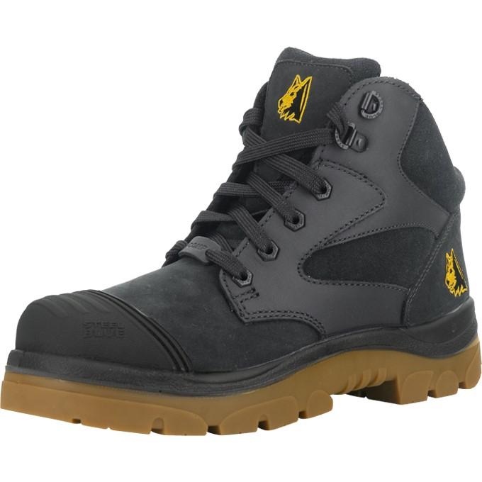 Steel Blue Parkes ZIP S3 398599 Black Amber | 37 t/m 49, Werkschoenendeal, Marktplaats@werkschoenendeal.nl, Zwart, Nieuw