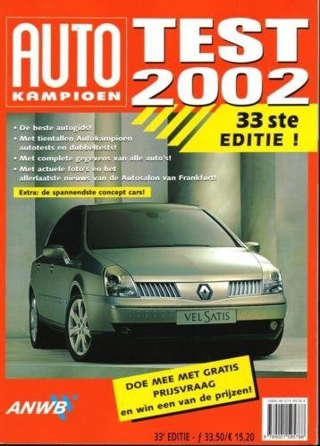 Autokampioen. Test 2002, Ophalen of Verzenden, Gelezen, Overige merken