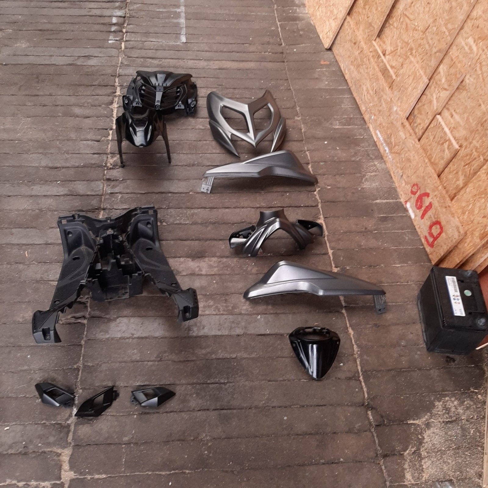 Kappenset aerox, Ophalen of Verzenden, Gebruikt, Benzine, Aerox