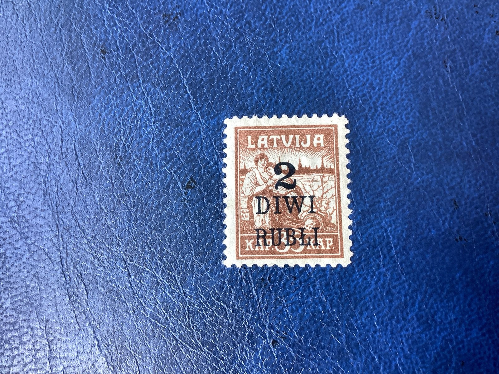 Letland 1920- Mi.59-- 2 Diwi Rubli - Ongebruikt, Ophalen of Verzenden, Overige landen