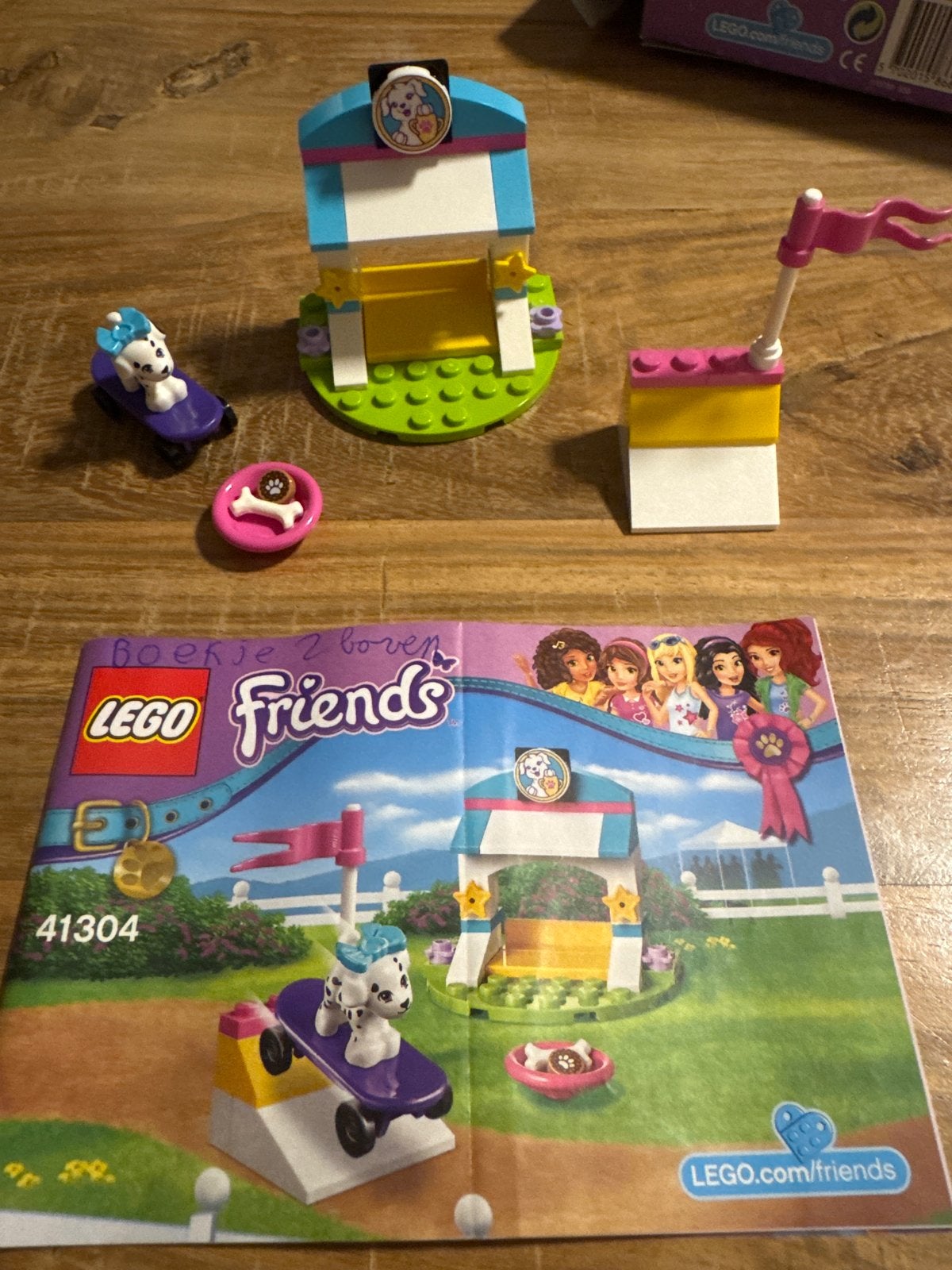 Lego Friends 41304 Puppy Tricks - Zo goed als nieuw, Gebruikt, Lego, Friends, Ophalen of Verzenden