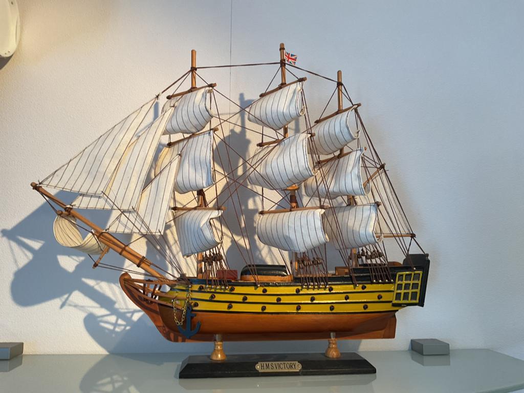 H.M.S. VICTORY modelboot, Ophalen of Verzenden
