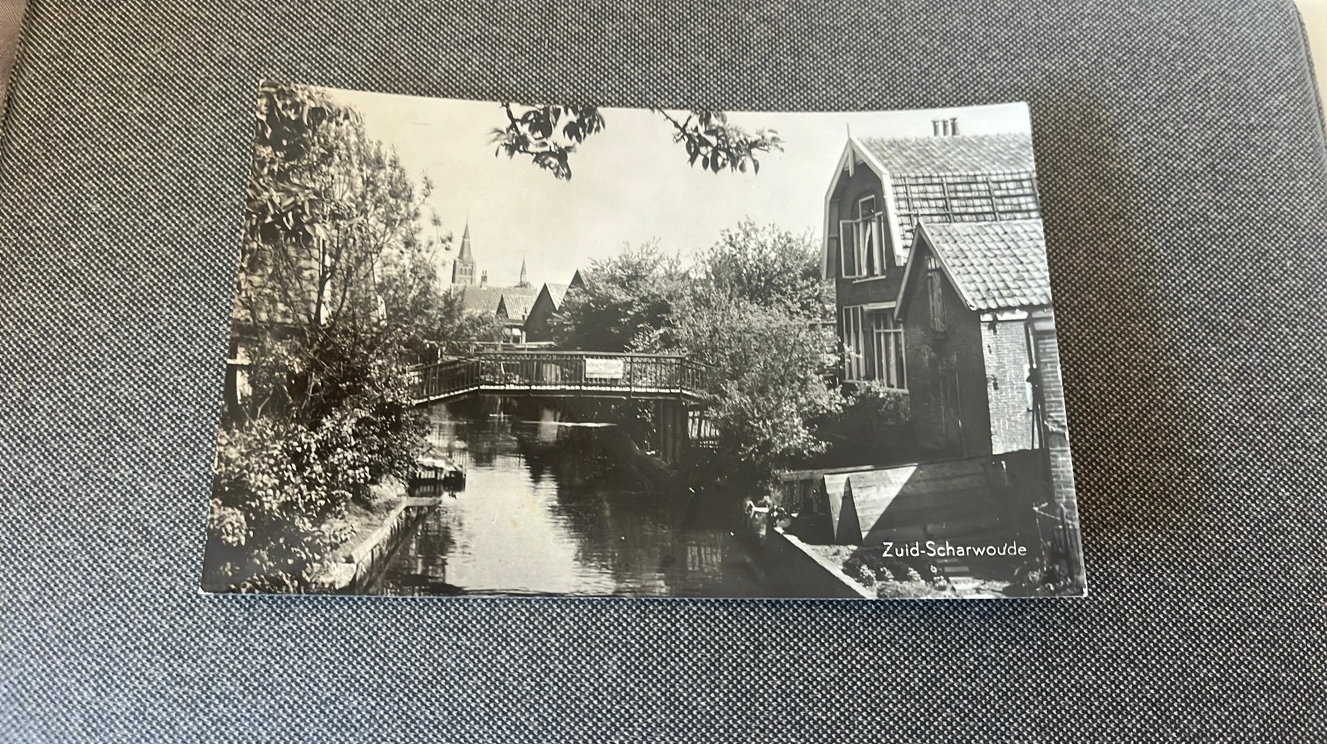 Zuid Scharwoude Dorpsgezicht, Verzamelen, Ansichtkaarten | Nederland, Ophalen of Verzenden, 1940 tot 1960, Ongelopen, Noord-Holland