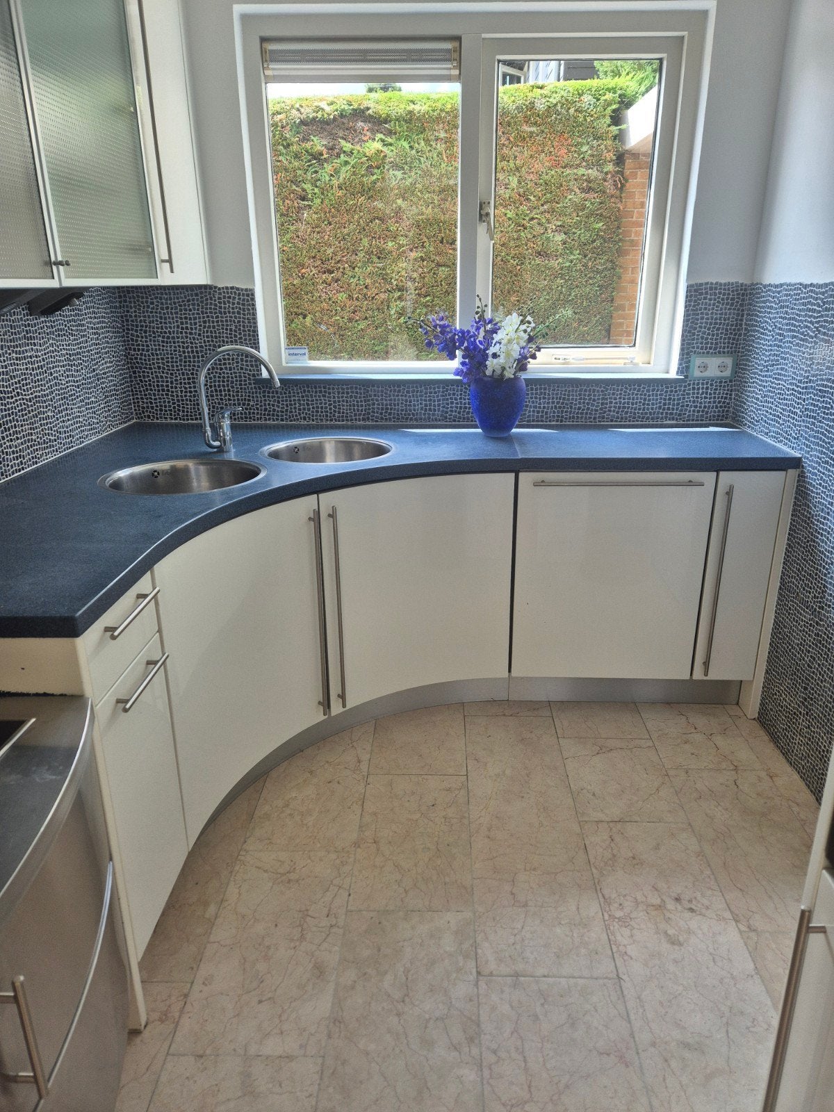 Moderne keuken zonder apparatuur, Huis en Inrichting, Keuken | Complete keukens, Ophalen, Wit