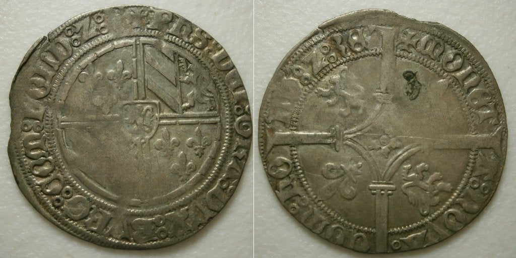 Holland Philips de Goede Dubbele Groot ND (1419-1467), Vóór koninkrijk, Zilver, Losse munt, Overige waardes