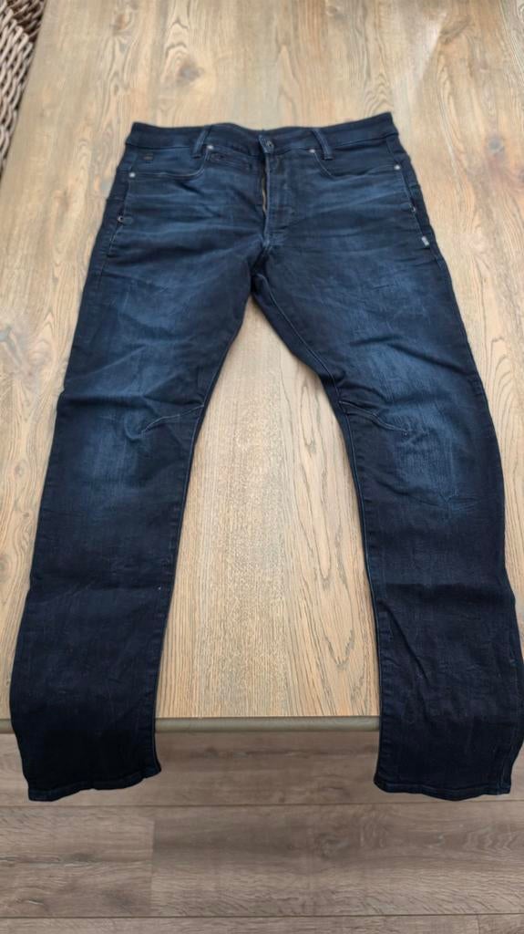 G-star D-staq 3D maat 32/32 Slim Fit, G-Star Raw, Blauw, W32 (confectie 46) of kleiner, Ophalen of Verzenden