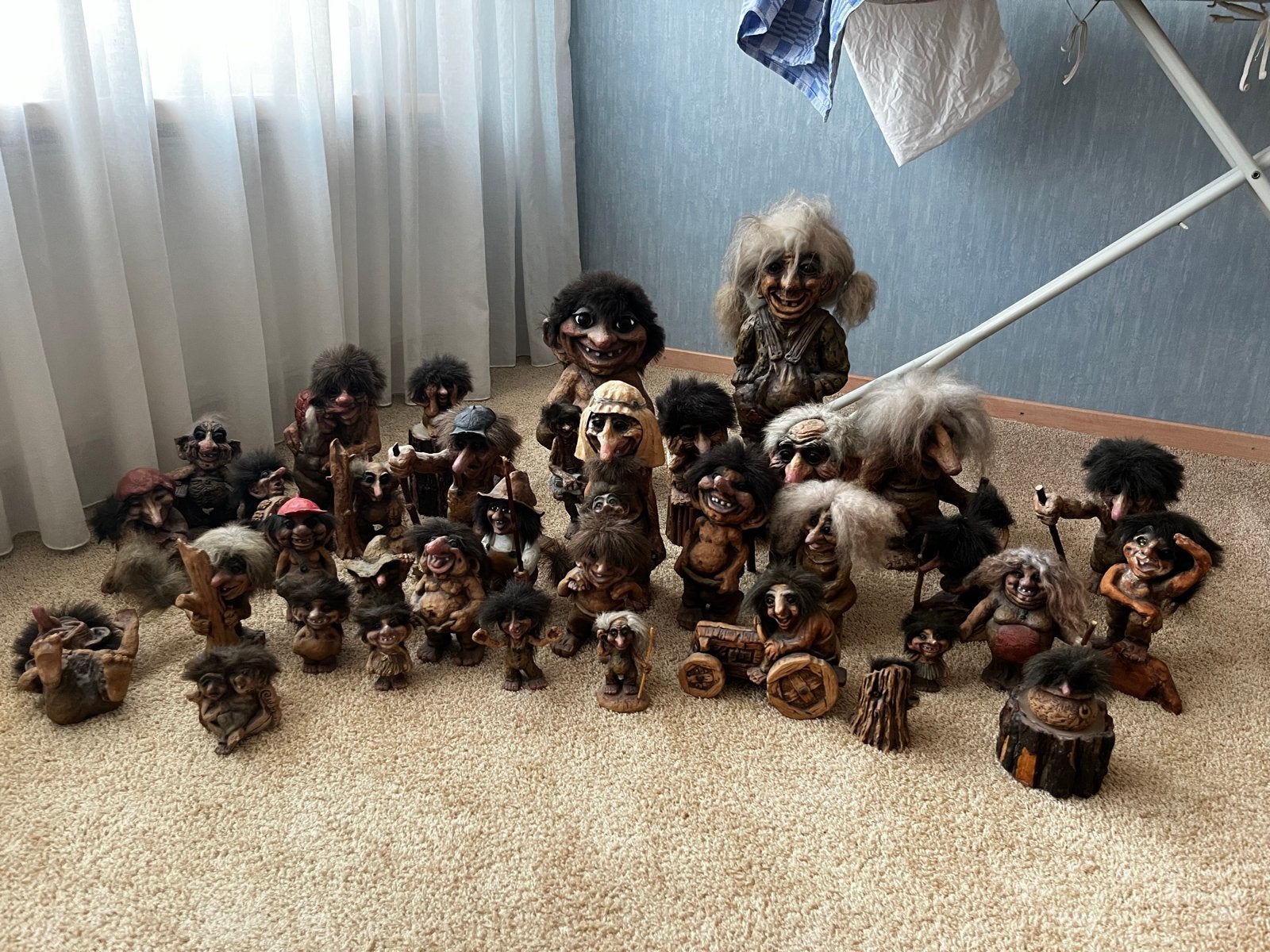 Grote collectie trollenbeeldjes NyForm (diverse), Verzamelen, Ophalen of Verzenden, Gebruikt
