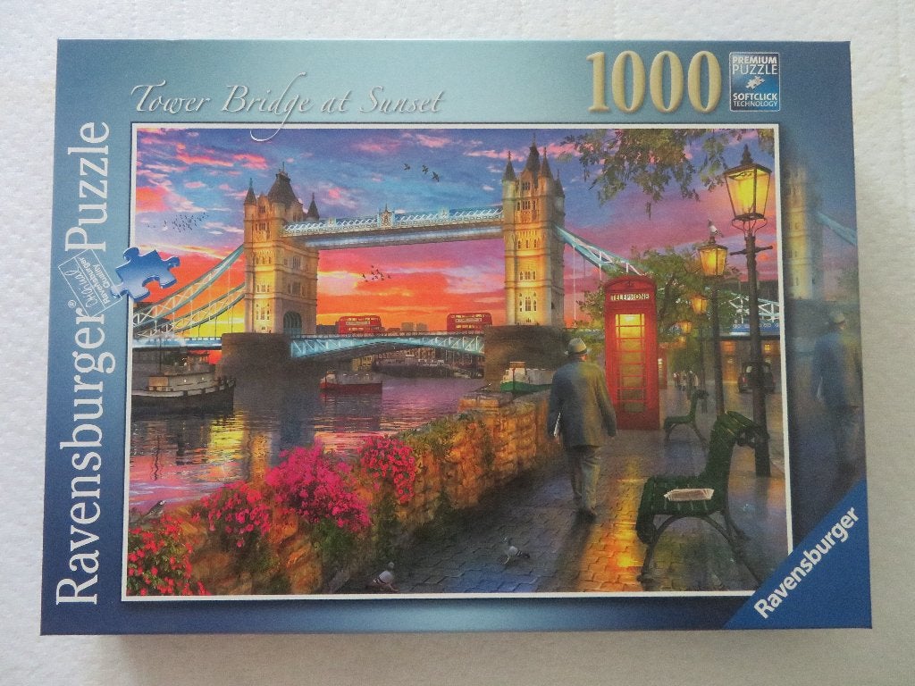 6 legpuzzels van 1000 stukjes, Ophalen, 500 t/m 1500 stukjes, Gebruikt, Legpuzzel
