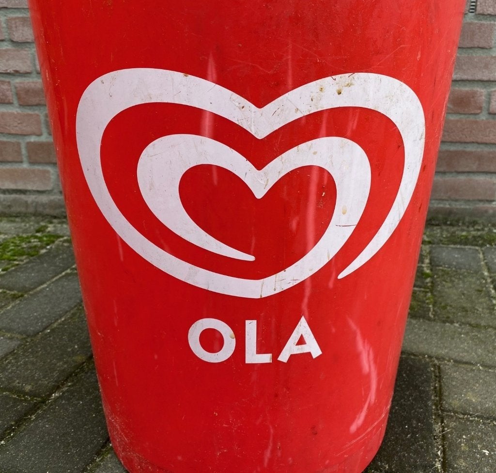 Afvalton Ola ijs, Ophalen, Zo goed als nieuw