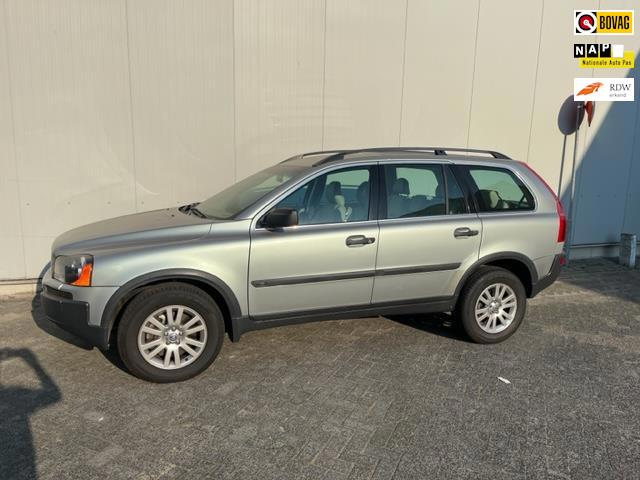 Volvo XC90 2.5 T Elite, '03 AUT., 7-PERSOONS, MET EEN NIEUWE, Gebruikt, Beige, 7 stoelen, Leder