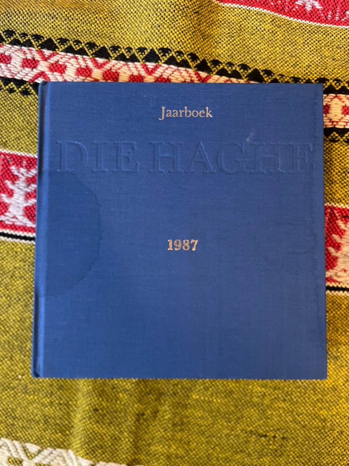 Jaarboek Die Haghe 1987, Ophalen of Verzenden, Gelezen