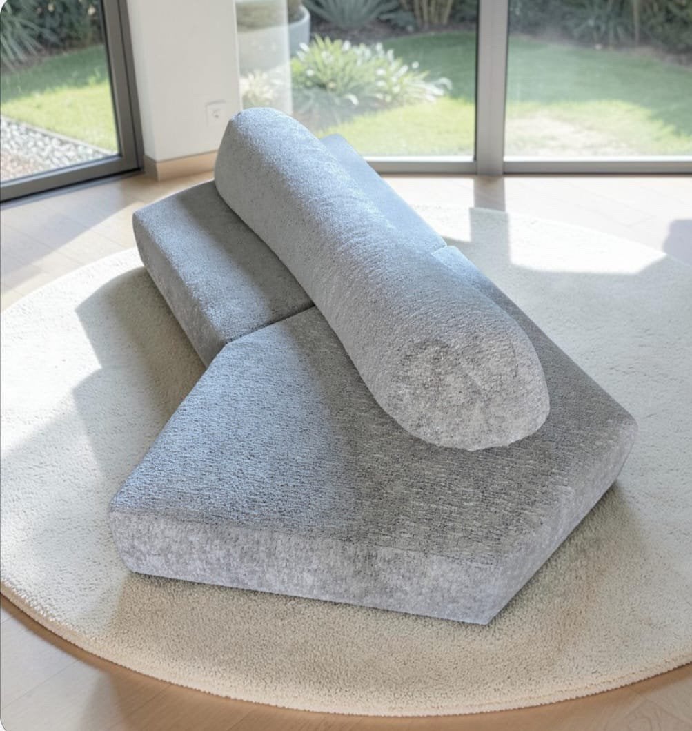 Edra on the rocks sofa 3 modulaire elementen NP 15.000,-, Huis en Inrichting, Banken | Voetenbanken en Poefen, Zo goed als nieuw