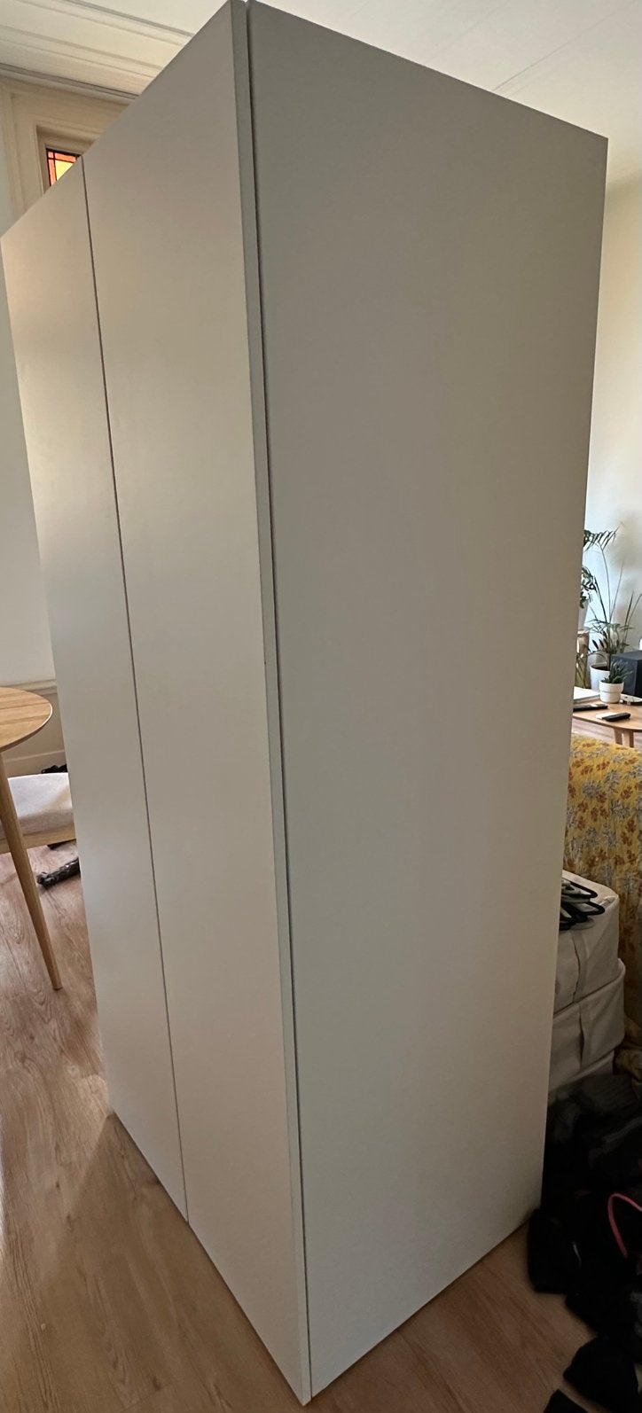 Witte Platsa kledingkast, 80x180x57, Ophalen, 50 tot 100 cm, Zo goed als nieuw, 150 tot 200 cm