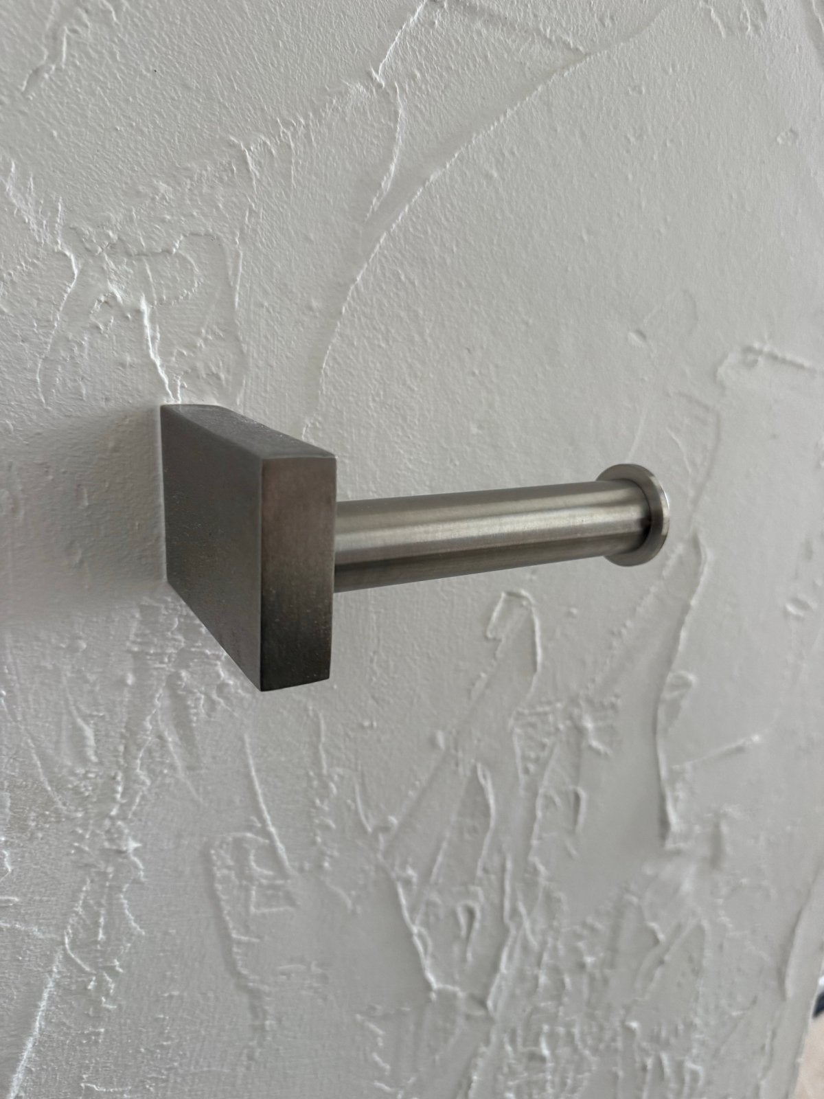Geborsteld RVS toiletrolhouder Zack, Ophalen of Verzenden, Gebruikt