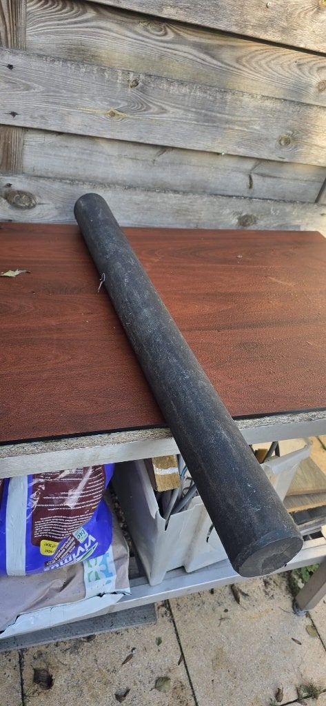Ronde kunststof palen zonder punt, Ophalen, Nieuw, Minder dan 180 cm, Palen