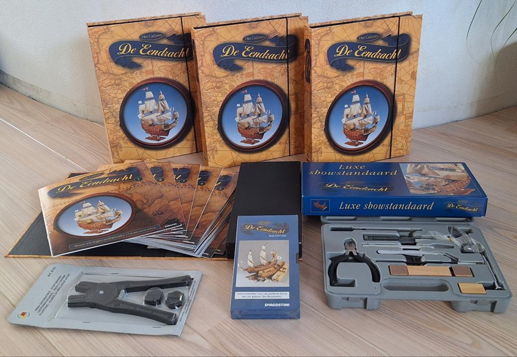 Modelbouwset Galjoen De Eendracht, gereedschap, documentatie, Ophalen of Verzenden, Nieuw, Groter dan 1:32, Overige merken
