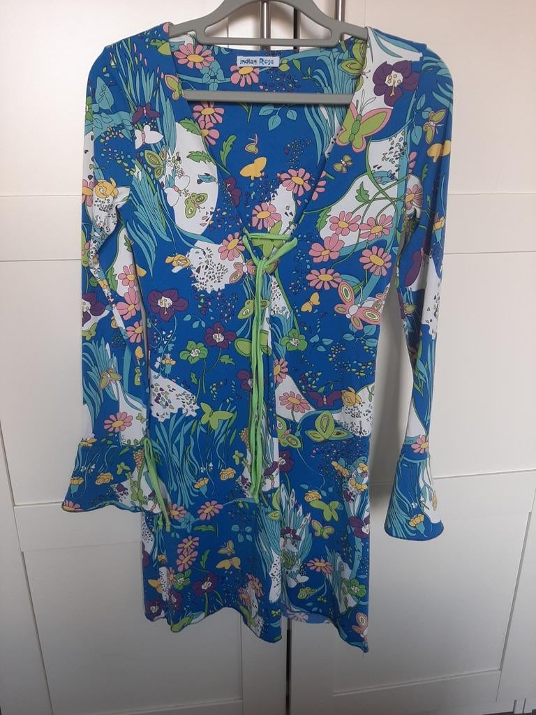 Mooi tuniek v indian rose maat s, Kleding | Dames, Indian rose, Blauw, Ophalen of Verzenden, Zo goed als nieuw