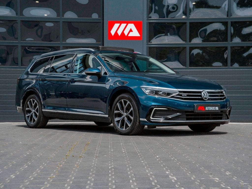Volkswagen Passat Variant 1.4 TSI PHEV GTE Business, 1730 kg, Stof, Gebruikt, Zwart