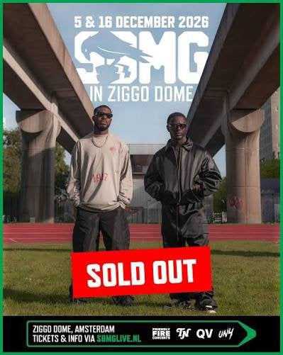 SBMG Ziggo Dome 5 december 2026 – Staanplaatsen te koop, Drie personen of meer, December