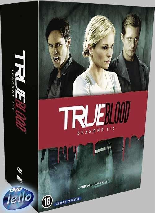 DVD: True Blood, Complete Serie, Seizoen 1 - 7, NL Box, Vanaf 16 jaar, Ophalen of Verzenden, Nieuw in verpakking, Horror