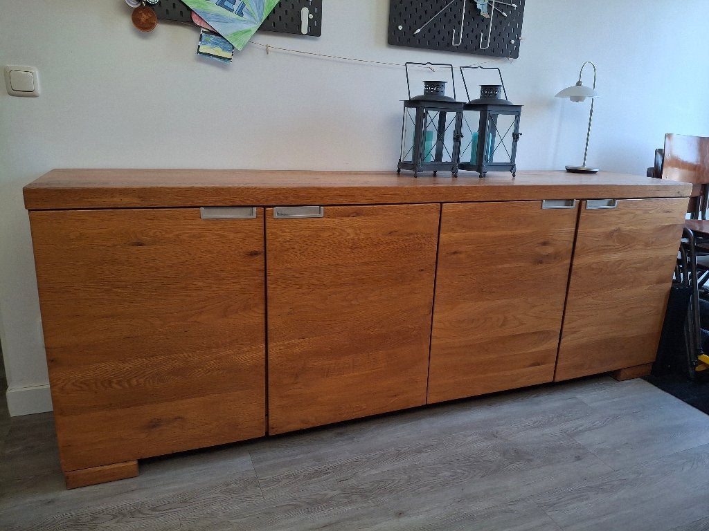 Massief eiken houten meubels, Ophalen