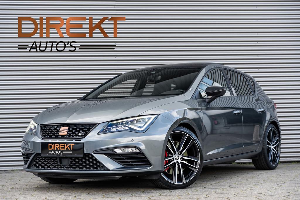 SEAT Leon 2.0 TSI CUPRA 300 PANO VIRTUAL BEATS CAMERA KEYLES, Auto's, Seat, 15 km/l, Zwart, 4 cilinders, 1984 cc