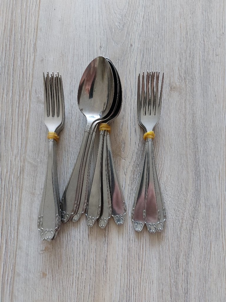 Gero Zilmeta 763  vorken en messen, Ophalen of Verzenden, Rvs of Chroom