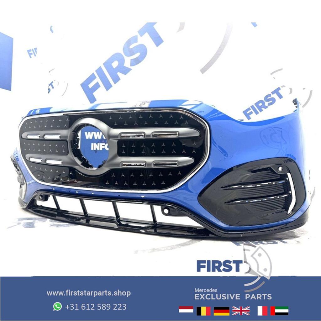 X248 GLB FACELIFT AMG VOORBUMPER X244 X248 GLB BUMPER + STAR, Gebruikt, -, Voor, Ophalen of Verzenden