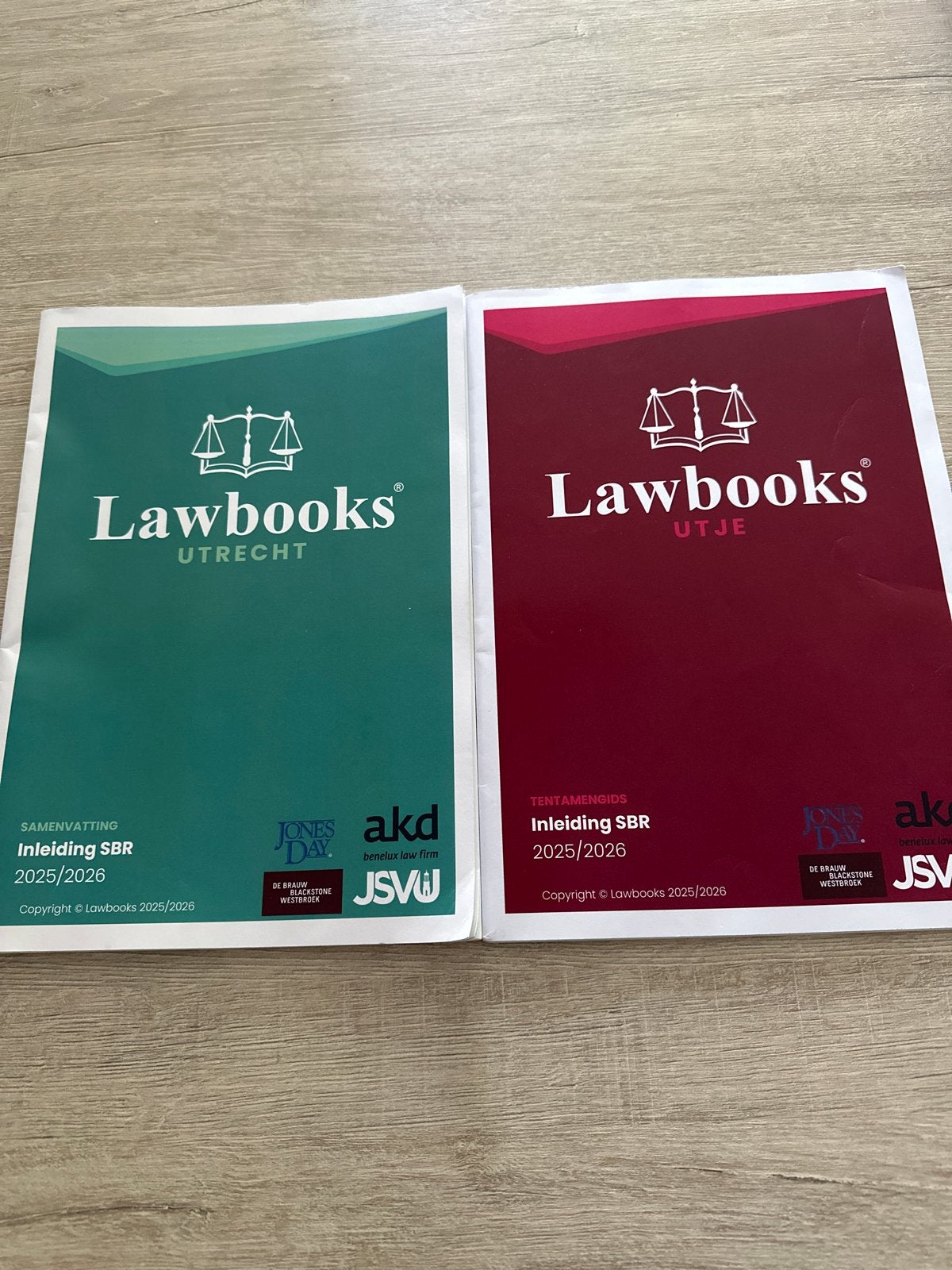 Lawbooks Inleiding SBR 2025/2026 - Samenvatting en Tentameng, Boeken, Ophalen, Gamma, Zo goed als nieuw, WO