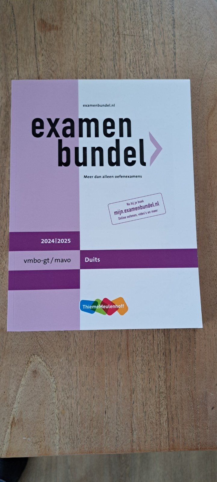 Examenbundel Duits vmbo-gt/mavo, Duits, Ophalen, VMBO, Nieuw