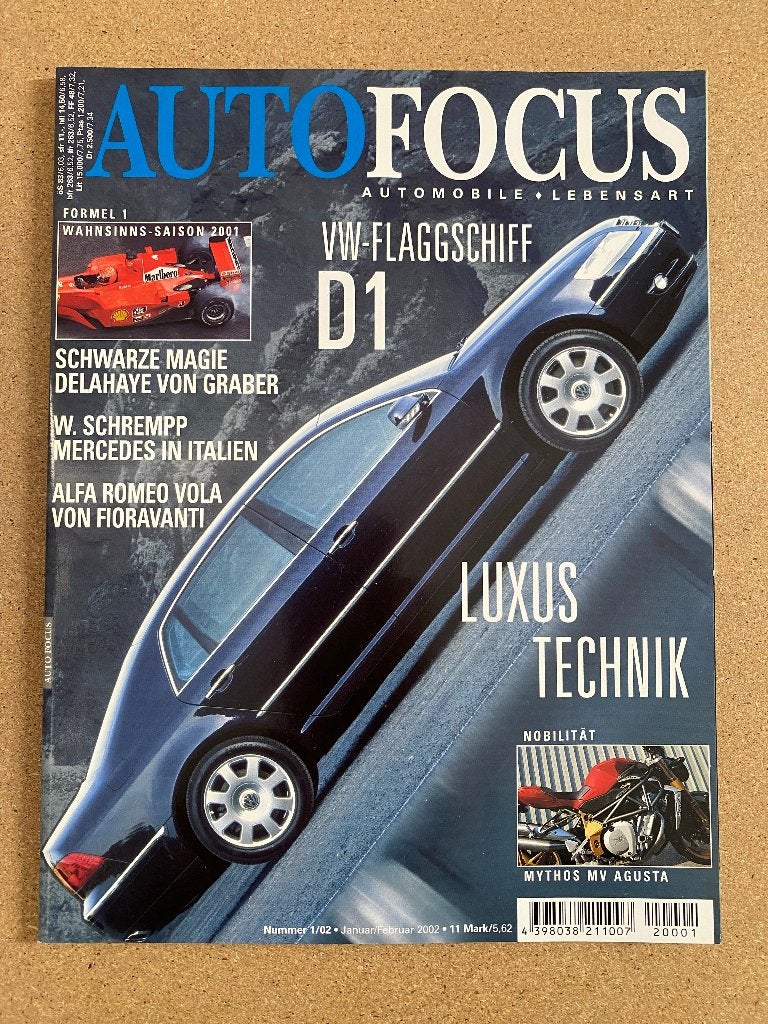 Autofocus 1 2002 Duits, Verzenden, Gelezen, Algemeen