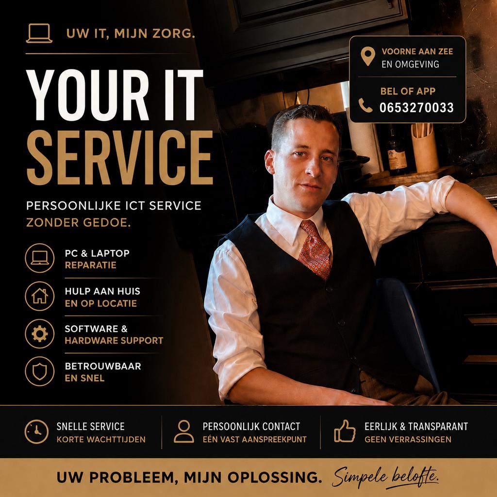 Computer stuk? Snelle reparatie & IT hulp, Ophalen of Verzenden, Onbekend