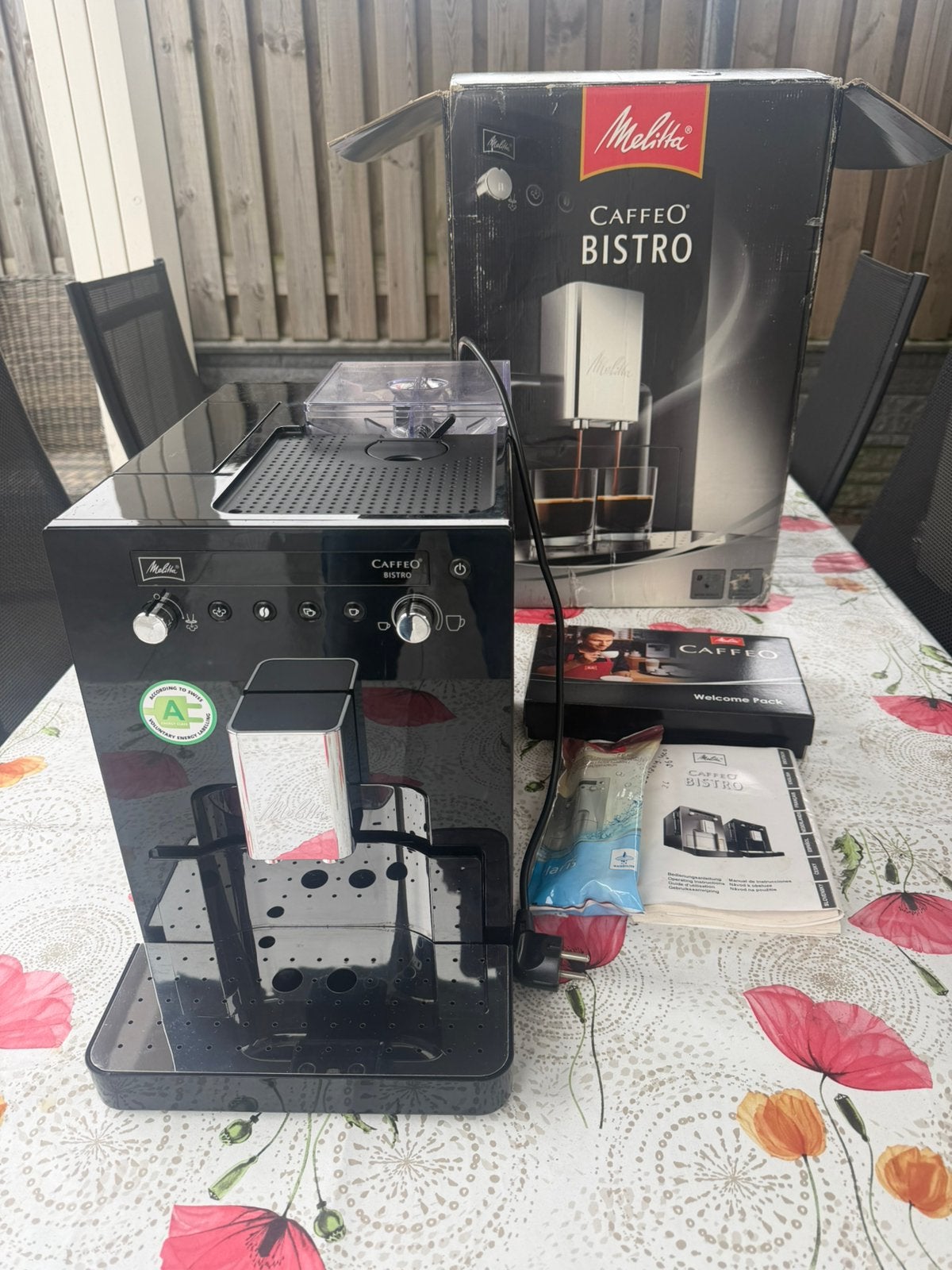 MelittaBistro bonen machine Demo, Witgoed en Apparatuur, Koffiezetapparaten, Ophalen of Verzenden, Zo goed als nieuw, Koffiemachine