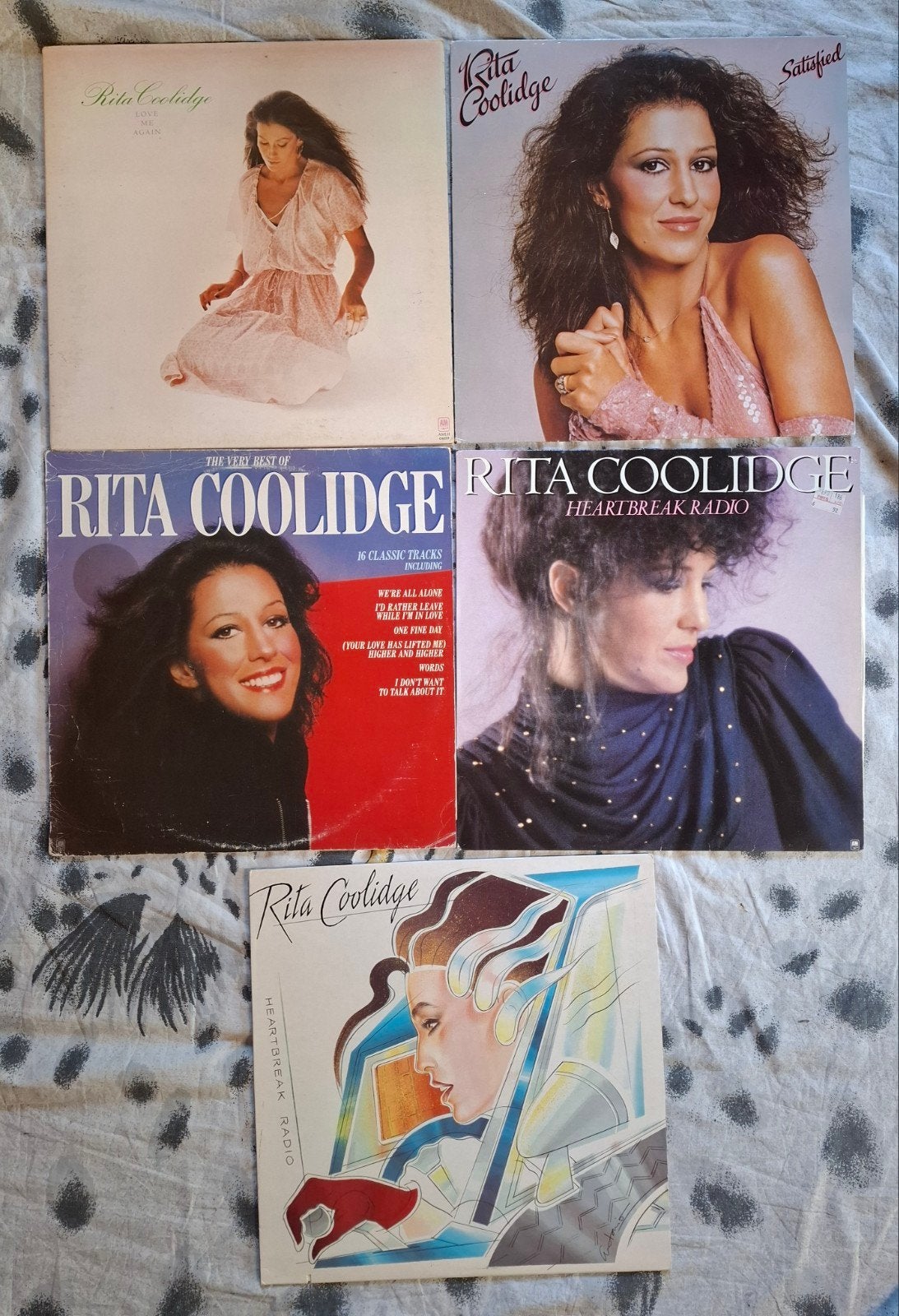 Rita Coolidge LP collectie - 5 albums, Cd's en Dvd's, LP, Gebruikt, Pop, Ophalen of Verzenden