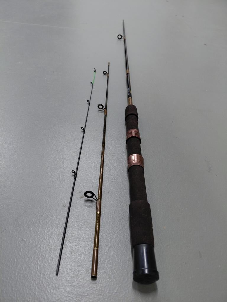 Mooie klassieke Albatros Commander picker carbon 2.10m 3-del, Ophalen of Verzenden, Zo goed als nieuw, Werphengel