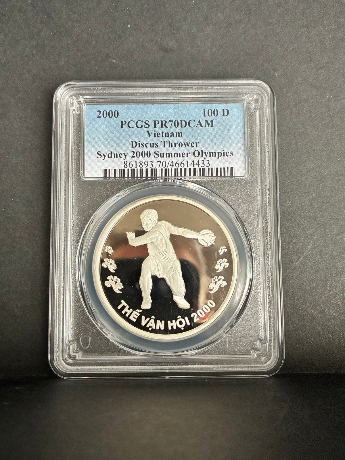 4 Zilveren Slabs in Hoogste Gradering (PCGS PR70DCAM), Ophalen of Verzenden, Zilver