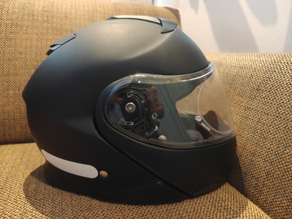 Shoei Neotec 2, 05-2022. Maat S, Motoren, Ophalen of Verzenden, Tweedehands, Systeemhelm, Shoei