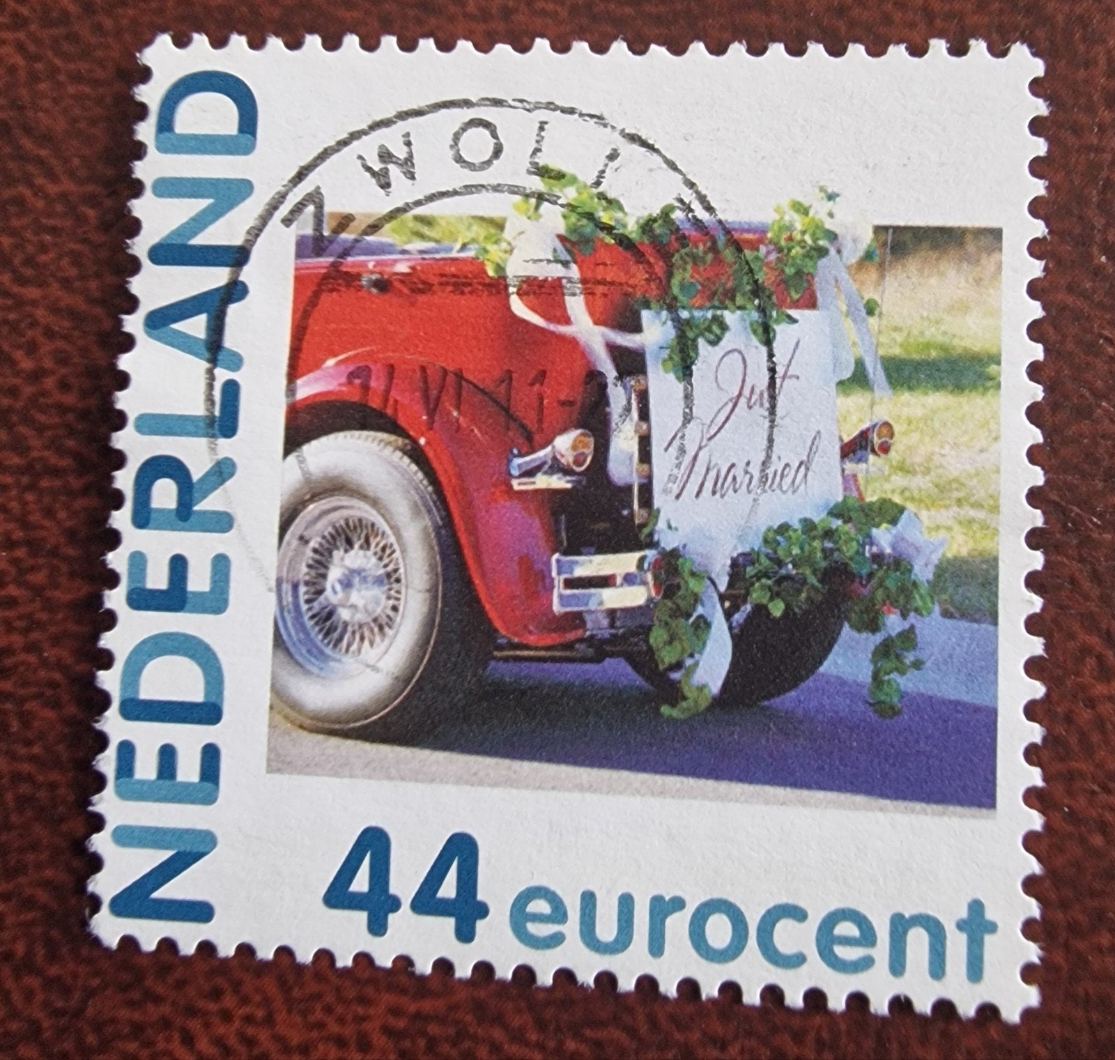 kv1344 Hallmark  postzegel - Trouwauto 44 eurocent, Ophalen of Verzenden, Na 1940, Gestempeld