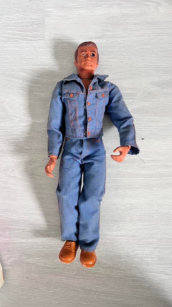 Vintage Six Million Dollar Man set Steve Austin jaren 70, Ophalen of Verzenden, Zo goed als nieuw