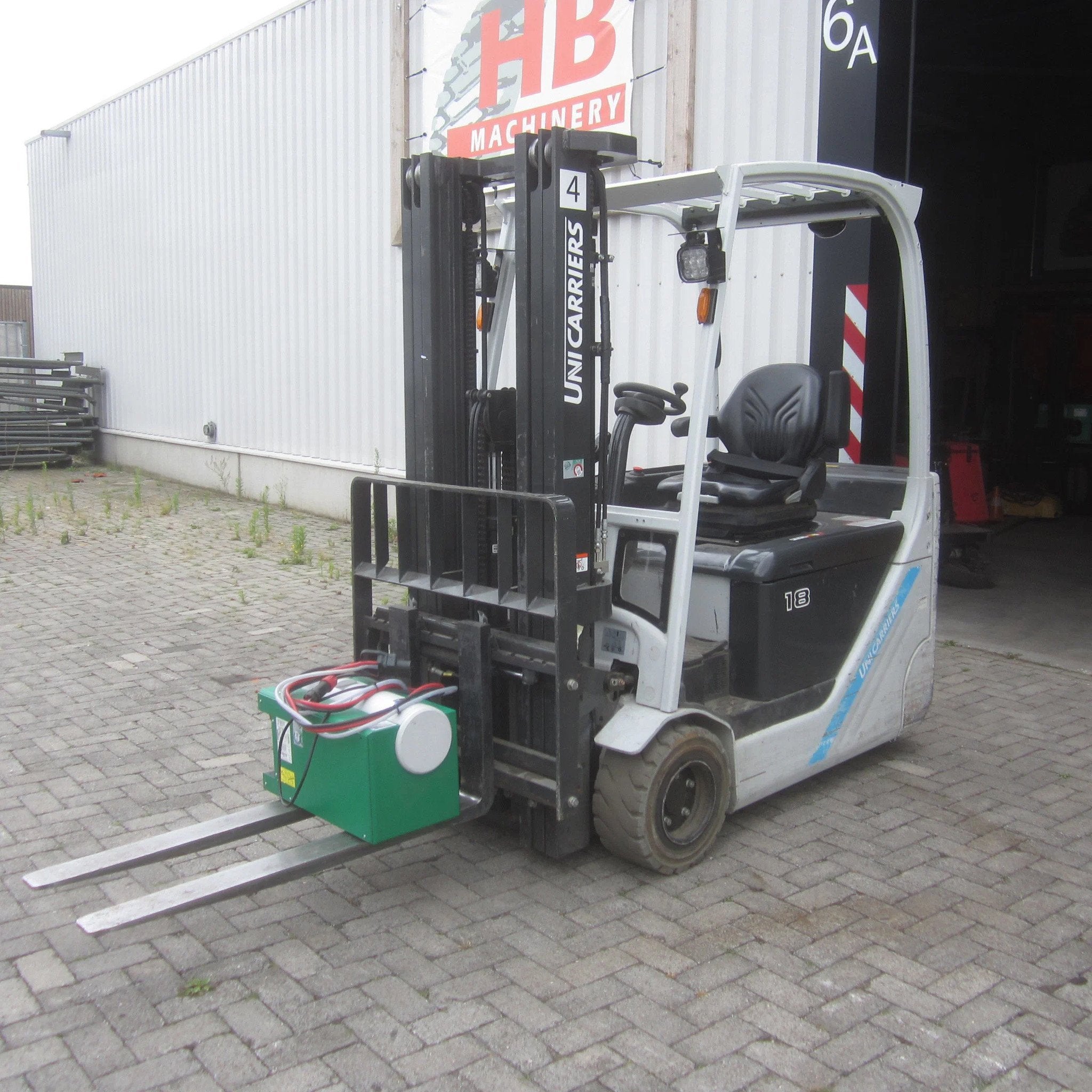 UniCarriers L18Q, elek., triplomast, side shift. (bj 2017), 1000 tot 2000 kg, Elektrisch, Heftruck, Unicarriers