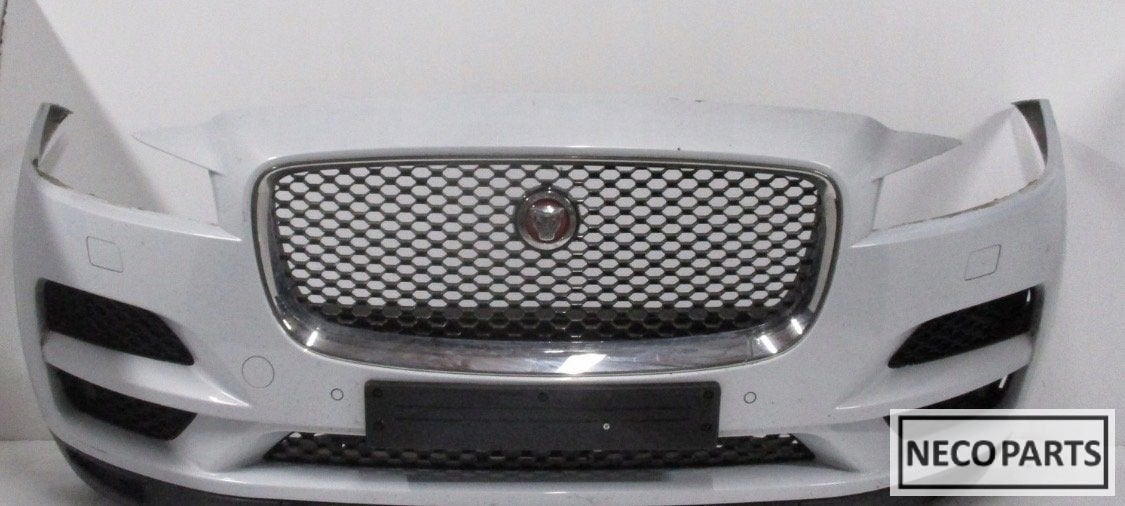 JAGUAR F-PACE XENON 6XPDC VOORBUMPER ALLES LEVERBAAR!!!, Gebruikt, -, Ophalen of Verzenden, Jaguar